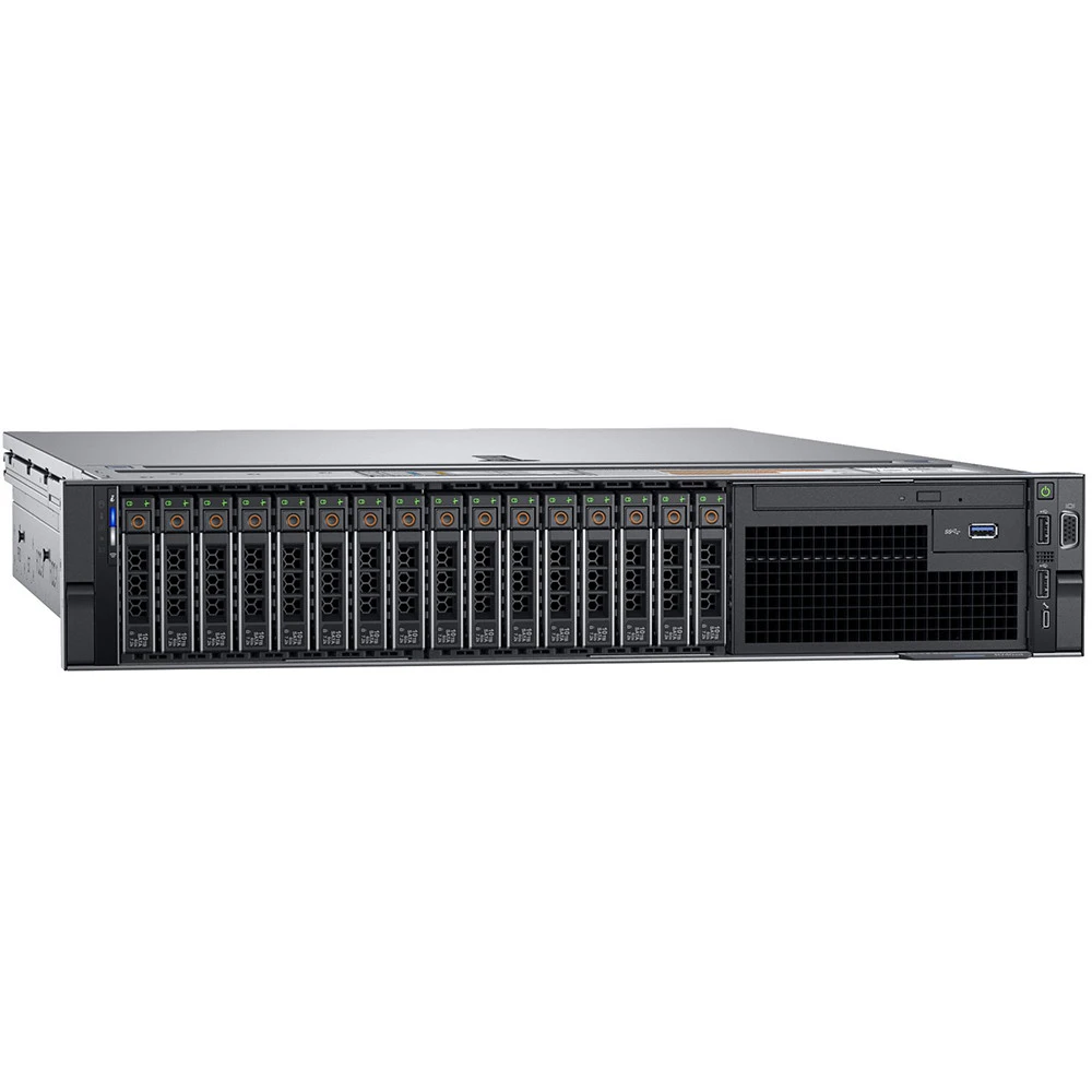 Сервер Dell PowerEdge R740 PER740RU2-47 2U Rack, Xeon Gold 6242R, 3100 МГц, 20, 35.75, 4 x 32 ГБ, SFF 2.5", 16