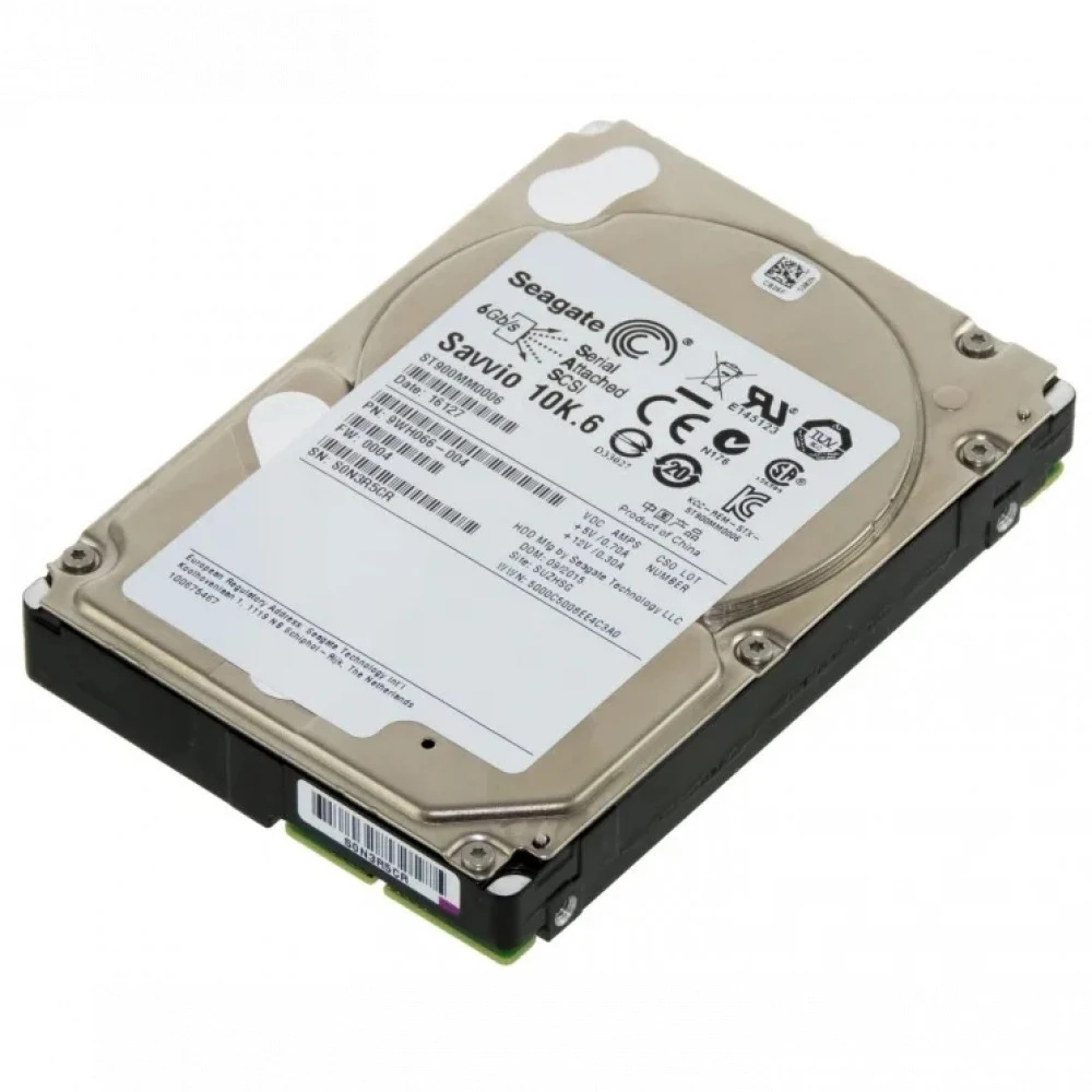 Серверный жесткий диск Seagate Savvio ST900MM0006 2,5 SFF, 900 ГБ, SAS