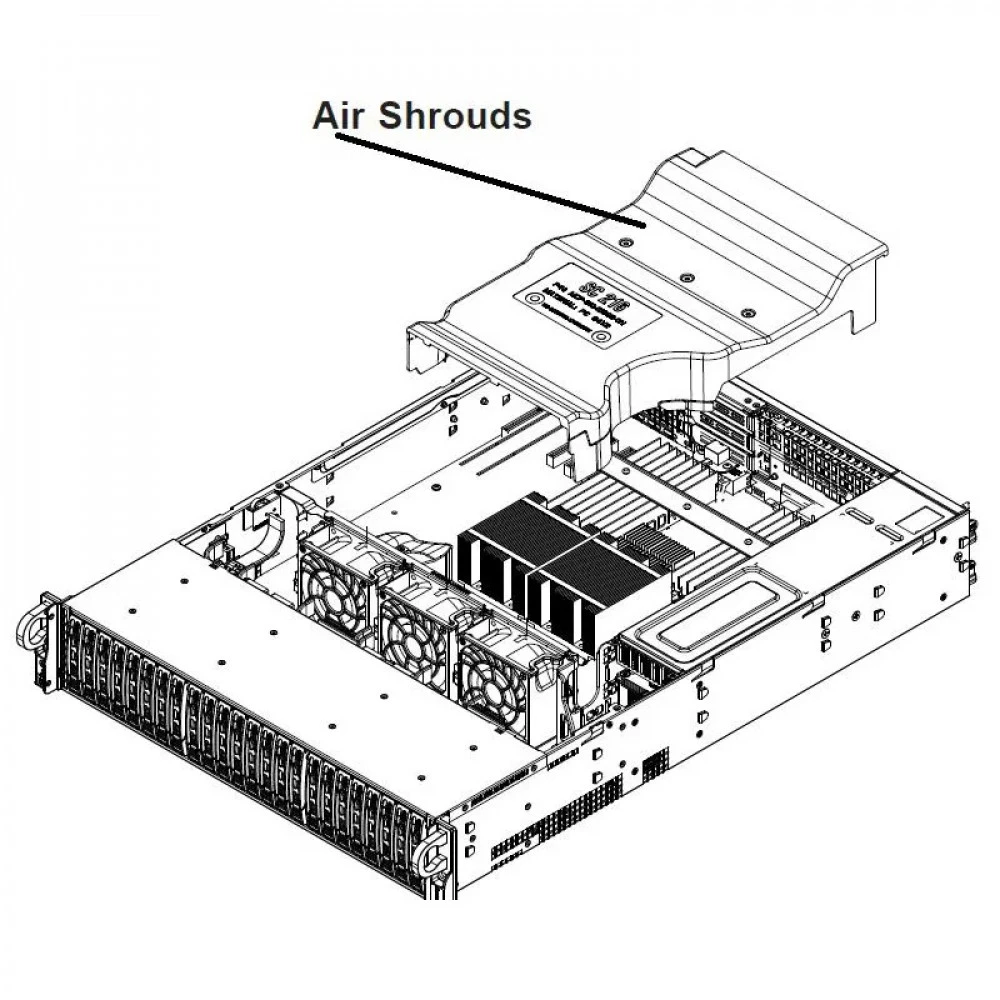 Аксессуар для сервера Supermicro MCP-310 MCP-310-29001-0N