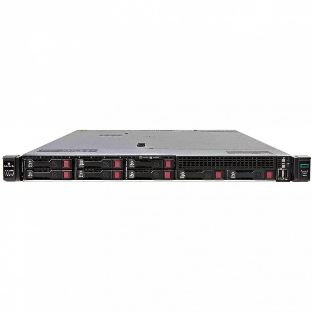 Сервер HPE DL360 Gen10 P50750-B21/1 1U Rack, Xeon Silver 4210R, 2400 МГц, 10, 13.75, 1 x 32 ГБ, SFF 2.5", 8