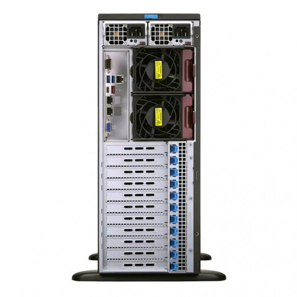 Сервер Supermicro SYS-740GP-TNRT_ Tower, Xeon Silver 4310, 2100 МГц, 12, 18, 2 x 32 ГБ, LFF 3.5", 8, 1x 480 ГБ