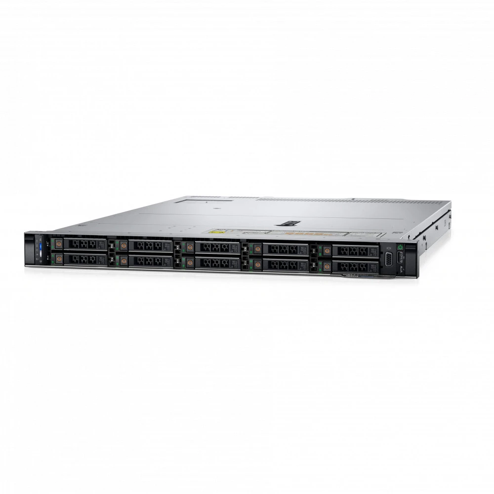 Сервер Dell PowerEdge R650xs 210-AZKL. 1U Rack, Xeon Gold 6326, 2900 МГц, 16, 24, 10 x 32 ГБ, SFF 2.5", 10, 1x 480 ГБ