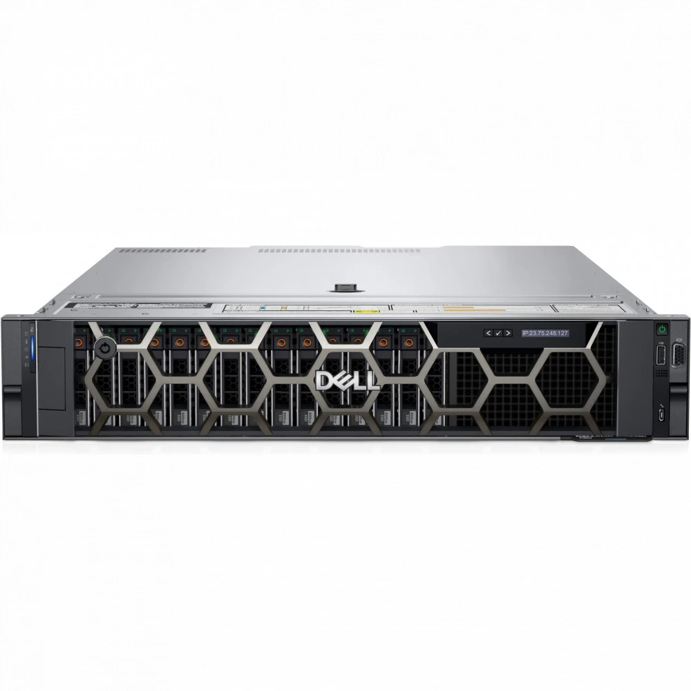 Сервер Dell PowerEdge R750xs 210-AZYQ 2U Rack, Xeon Silver 4314, 2400 МГц, 16, 24, 1 x 16 ГБ, SFF 2.5", 16, 1x 2.4 ТБ