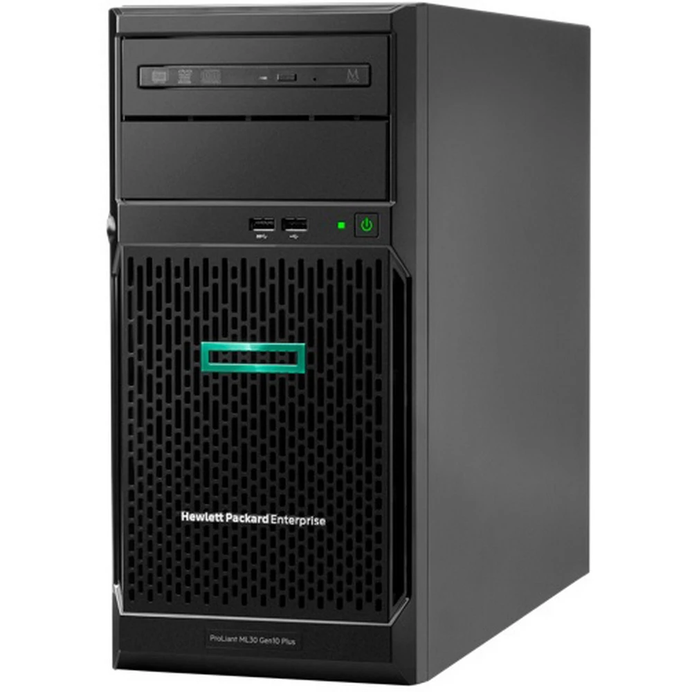 Сервер HPE ProLiant ML30 Gen10 Plus P44722-421 Tower, Xeon E-2314, 2800 МГц, 4, 8, 1 x 16 ГБ, SFF 2.5", 8