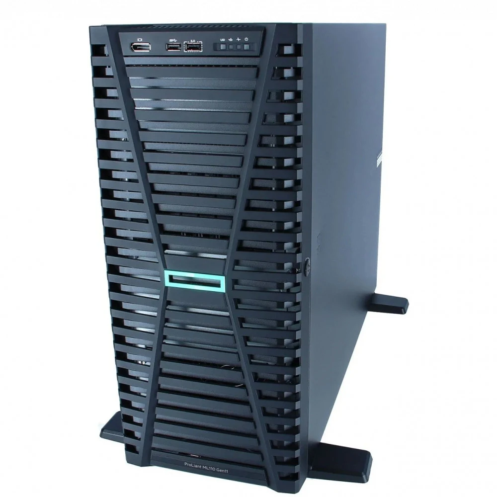 Сервер HPE ML110 P55641-421 Tower, Xeon Gold 5416S, 2000 МГц, 16, 30, 1 x 32 ГБ, SFF 2.5", 8