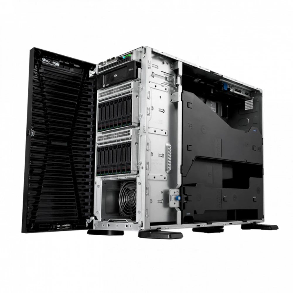 Сервер HPE ML110 P55641-421 Tower, Xeon Gold 5416S, 2000 МГц, 16, 30, 1 x 32 ГБ, SFF 2.5", 8