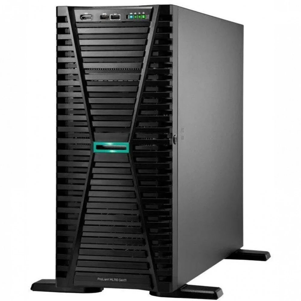 Сервер HPE ML110 P55641-421 Tower, Xeon Gold 5416S, 2000 МГц, 16, 30, 1 x 32 ГБ, SFF 2.5", 8