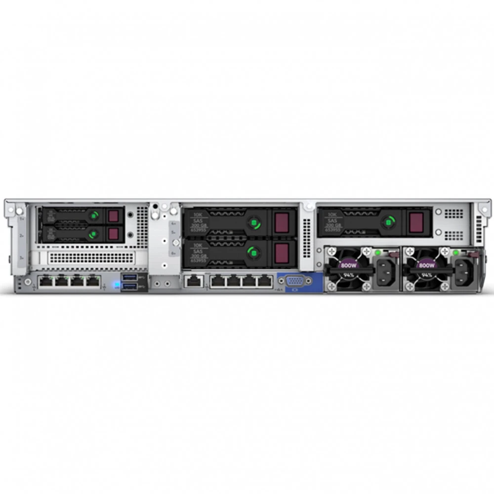 Сервер HPE ProLiant DL380 Gen10 P56962-B21 2U Rack, Xeon Gold 5218, 2300 МГц, 16, 22, 1 x 32 ГБ, SFF 2.5", 8