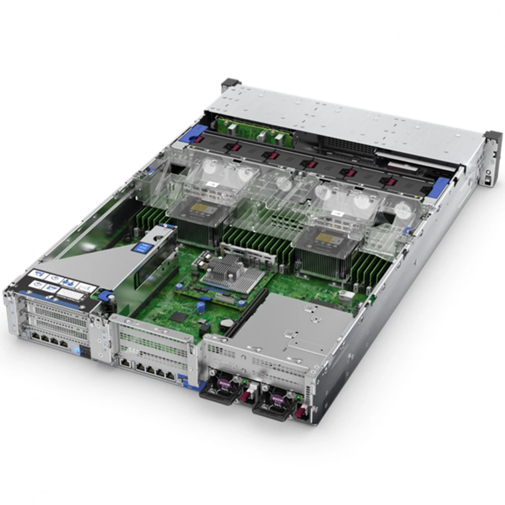 Сервер HPE ProLiant DL380 Gen10 P56960-B21 2U Rack, Xeon Silver 4215R, 3200 МГц, 8, 11, 1 x 32 ГБ, SFF 2.5", 8
