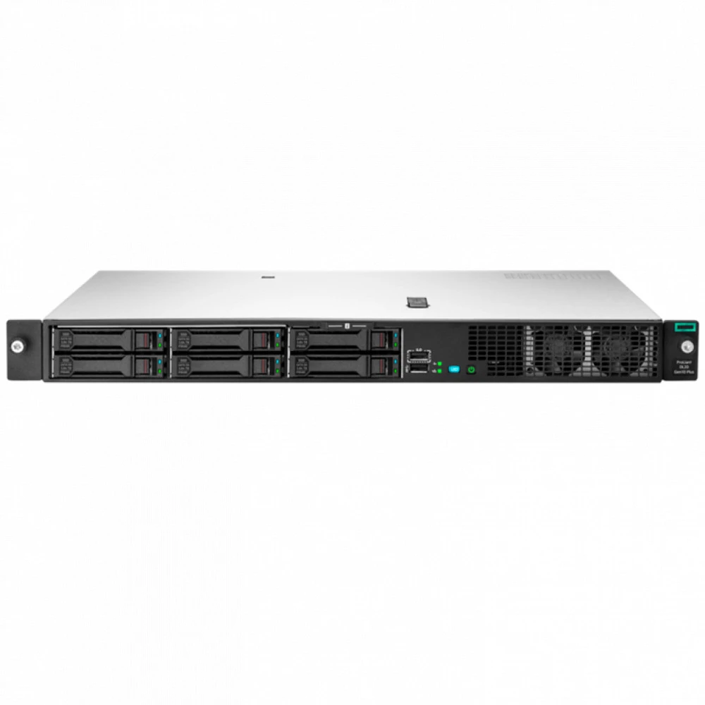 Сервер HPE DL20 Gen10 Plus P44115-421 1U Rack, Xeon E-2336, 2900 МГц, 6, 12, 1 x 16 ГБ, SFF 2.5", 4