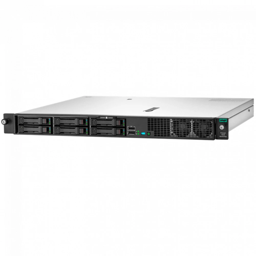 Сервер HPE DL20 Gen10 Plus P44115-421 1U Rack, Xeon E-2336, 2900 МГц, 6, 12, 1 x 16 ГБ, SFF 2.5", 4