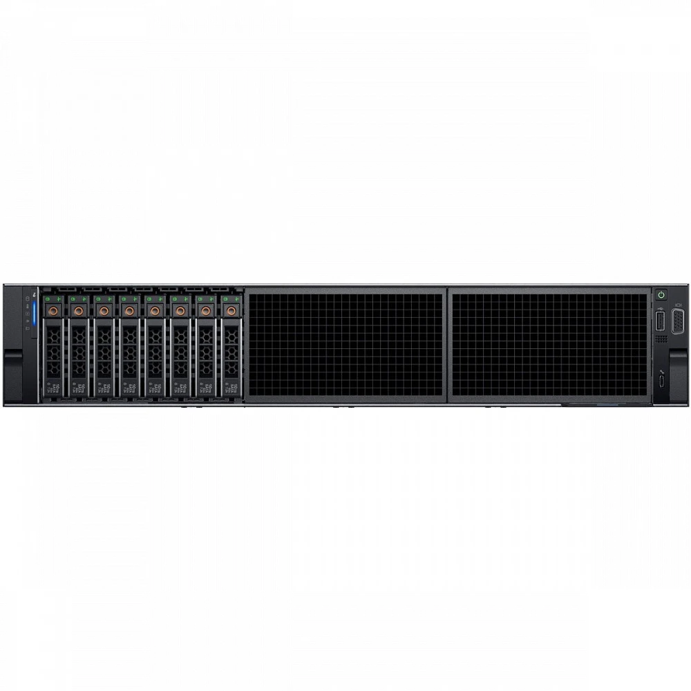 Сервер Dell PowerEdge R550 210-AZEG. 2U Rack, Xeon Silver 4309Y, 2800 МГц, 8, 12, 1 x 32 ГБ, SFF 2.5", 16, 1x 2.4 ТБ