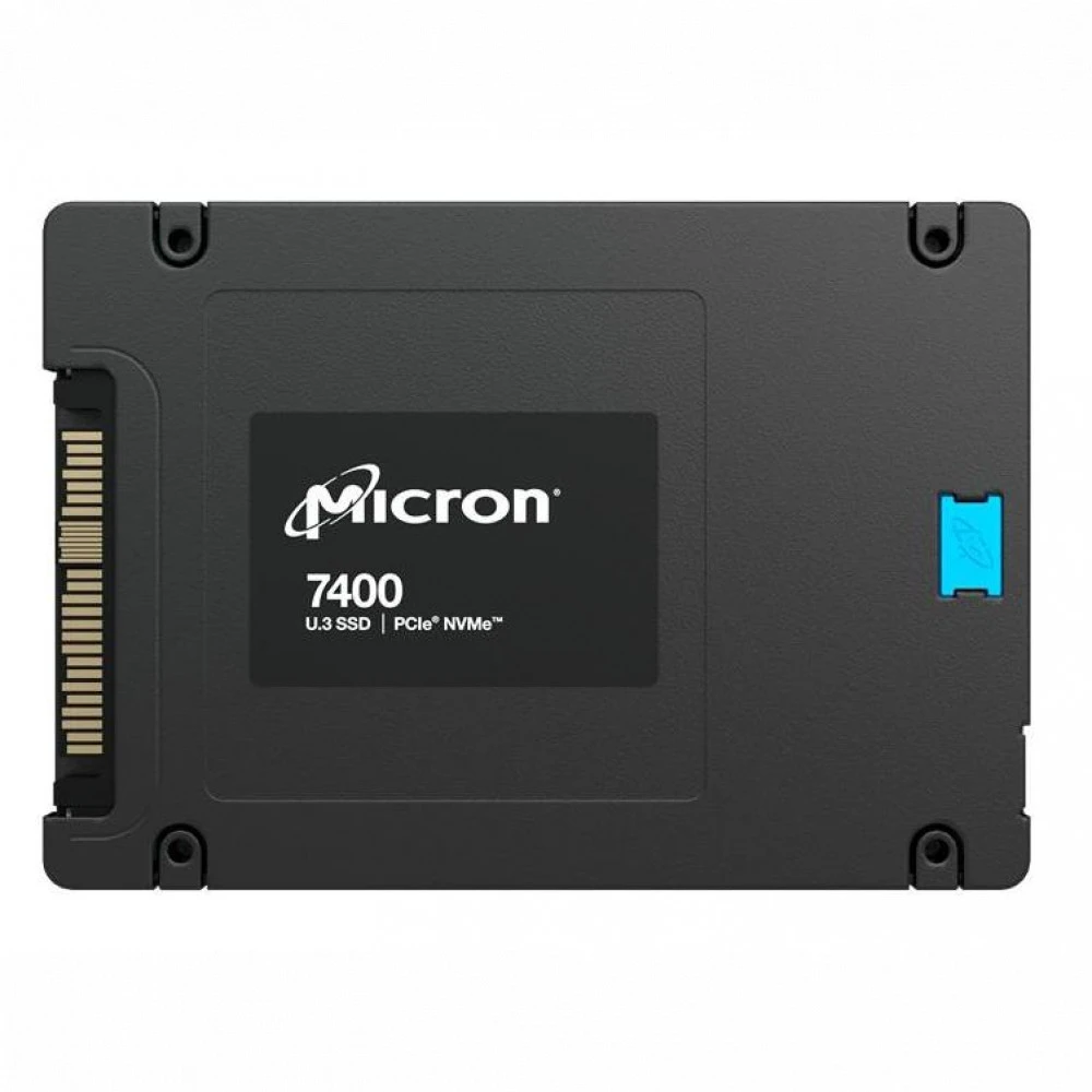 Серверный жесткий диск Crucial Micron SSD 7450 MAX MTFDKCC12T8TFS-1BC1ZABYY 2,5 SFF, 12.8 ТБ, NVMe