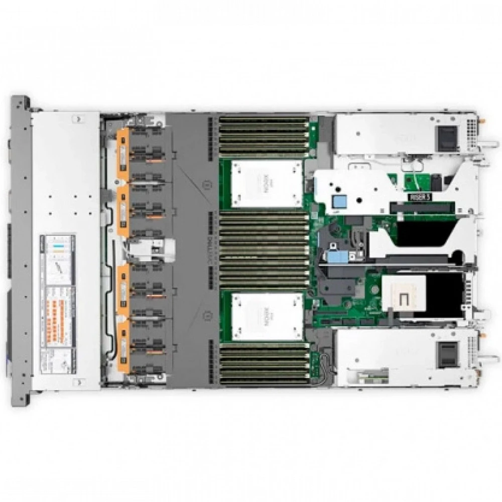Сервер Dell R650xs 210-AZKL-15 1U Rack, Xeon Gold 6326, 2900 МГц, 16, 24, 2 x 32 ГБ, SFF 2.5", 10, 1x 480 ГБ