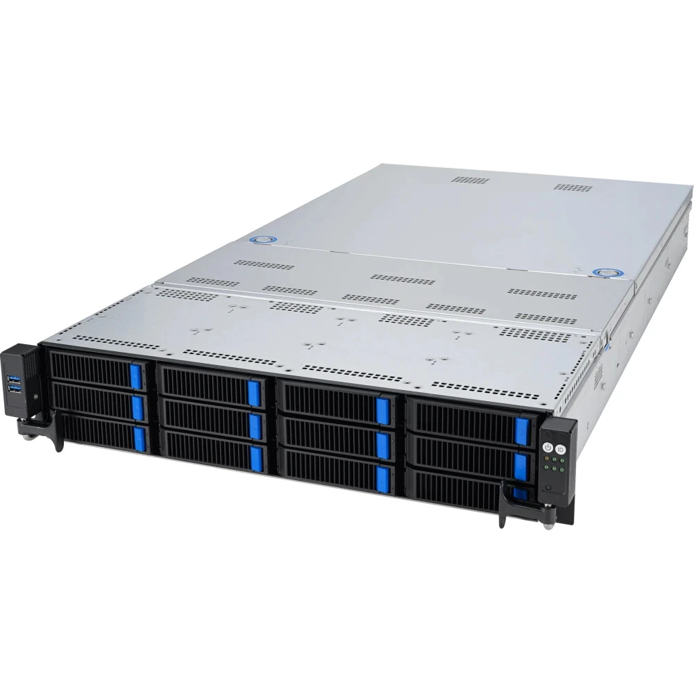 Серверная платформа Asus RS720A-E12-RS12 90SF02E1-M00BZ0 Rack (2U)