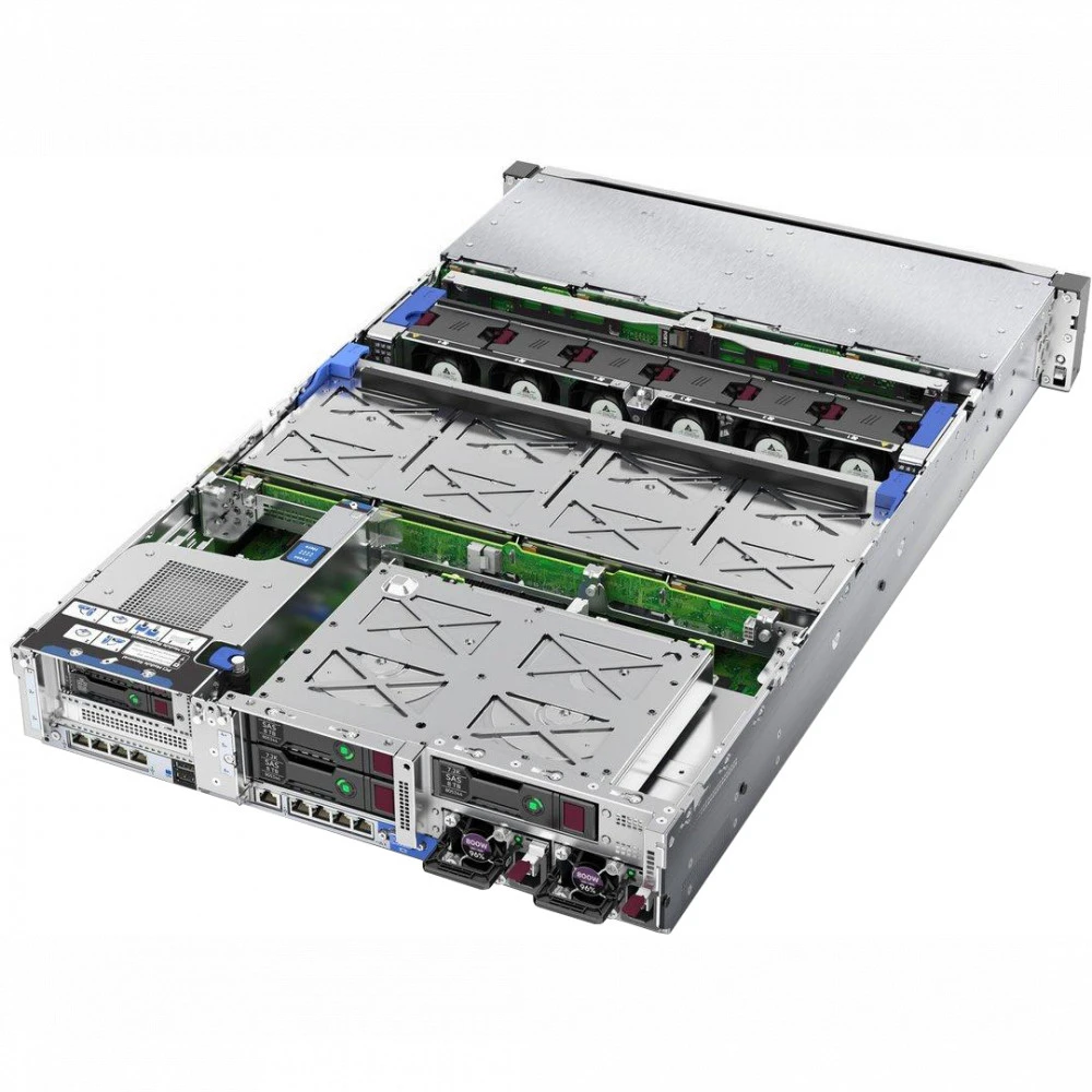 Сервер HPE DL385 G10+ P07594-B21 2U Rack, EPYC 7262, 2800 МГц, 8, 128, 1 x 16 ГБ, LFF 3.5", 8