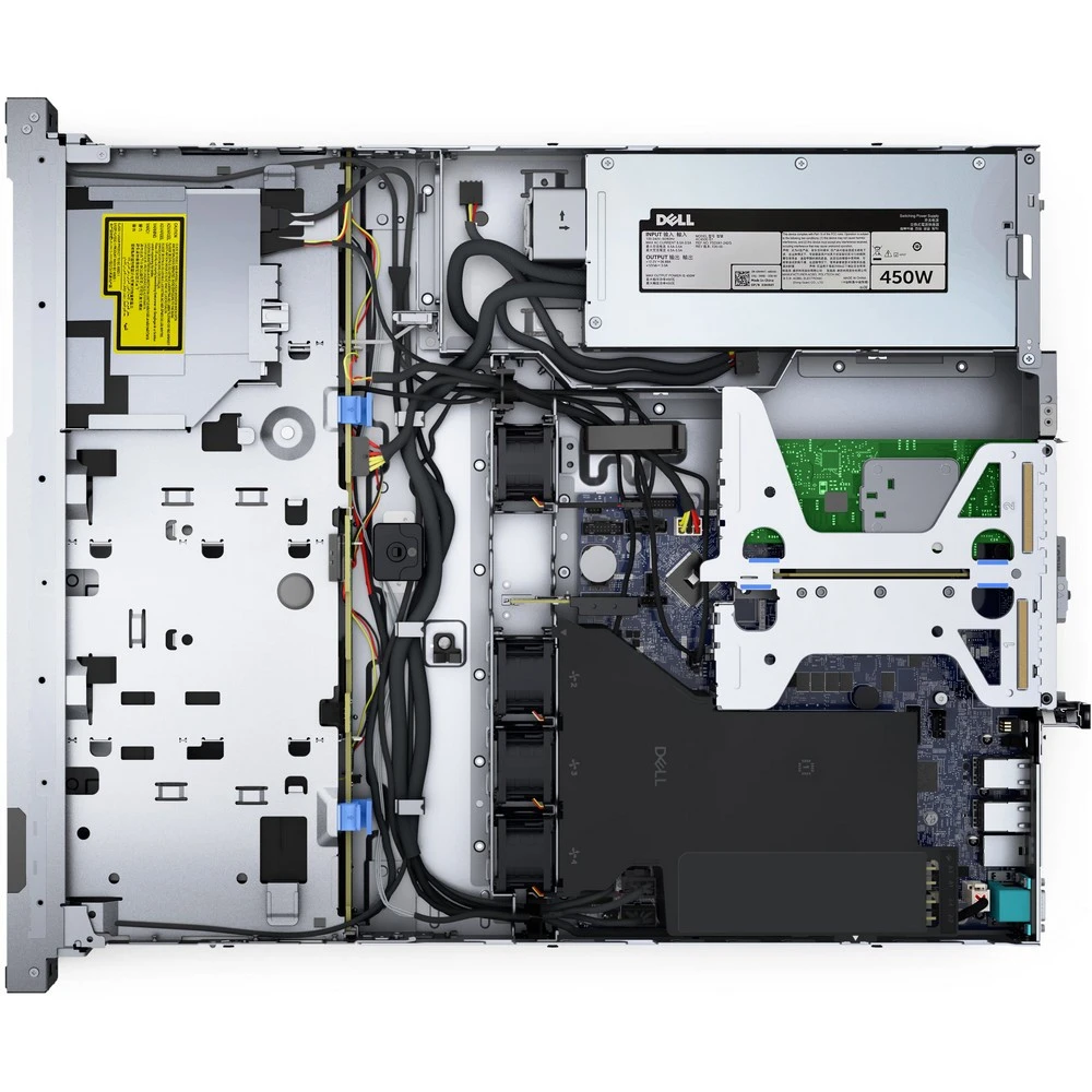 Сервер Dell PowerEdge R250 210-BBOP 1U Rack, Xeon E-2356G, 3200 МГц, 6, 12, 1 x 32 ГБ, LFF 3.5", 4, 1x 4 ТБ