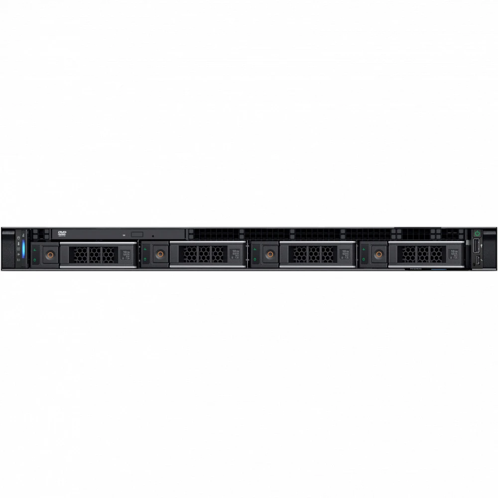 Сервер Dell PowerEdge R250 210-BBOP 1U Rack, Xeon E-2356G, 3200 МГц, 6, 12, 1 x 32 ГБ, LFF 3.5", 4, 1x 4 ТБ