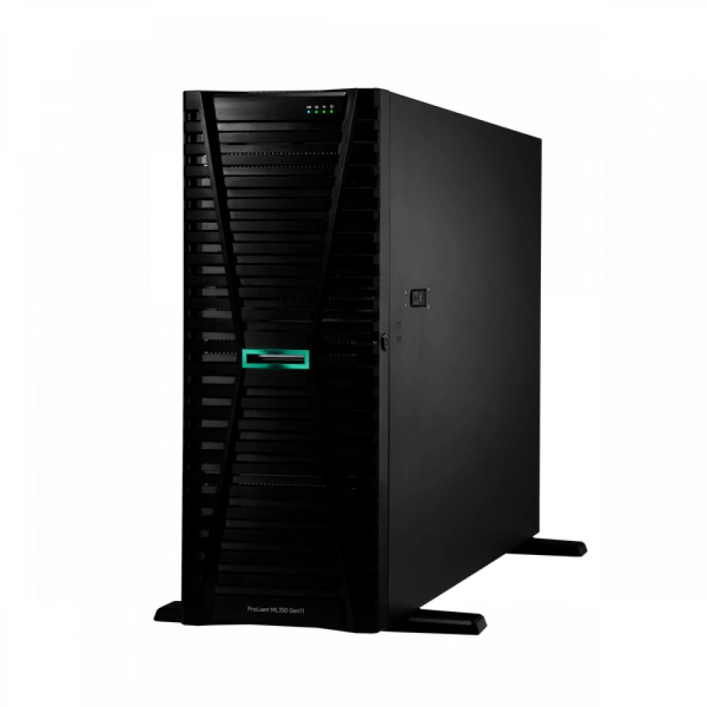 Сервер HPE ProLiant ML350 Gen11 P81775-425 Tower, Xeon Silver 4509Y, 2600 МГц, 8, 22.5, 2 x 32 ГБ, SFF 2.5", 8, 2x 480 ГБ