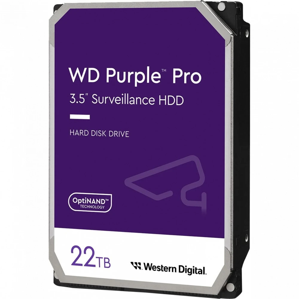 Серверный жесткий диск Western Digital Purple WD221PURP 3,5 LFF, 22 ТБ, SATA