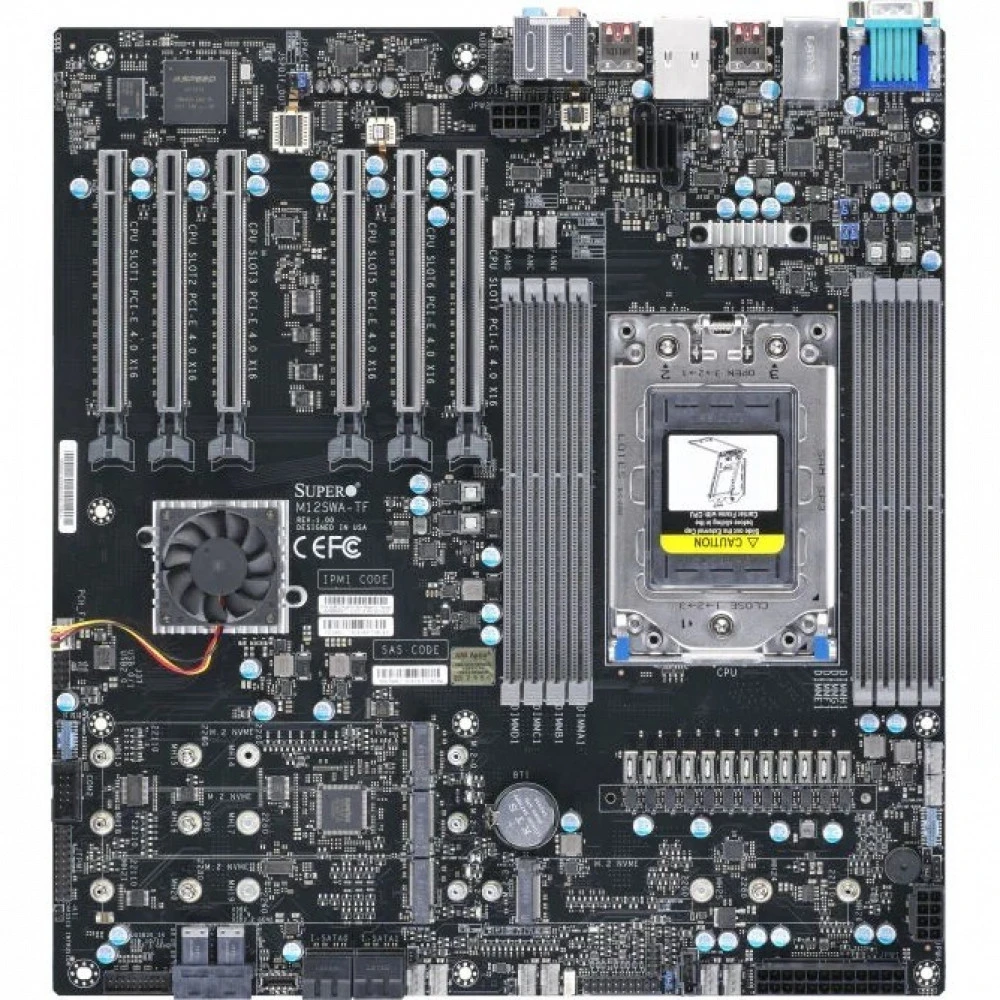 Серверная материнская плата Supermicro MBD-M12SWA-TF-B