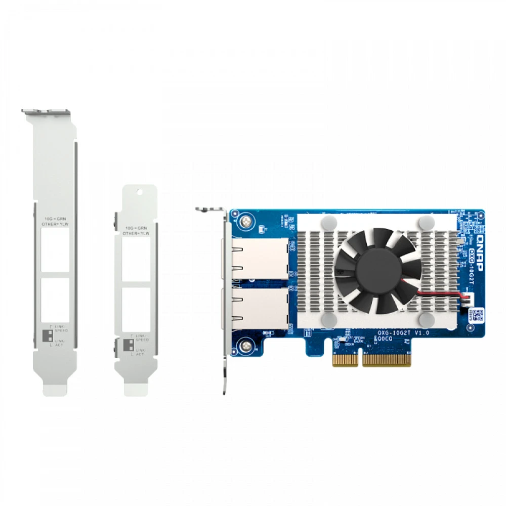 Сетевая карта Qnap QXG-10G2T Ethernet (LAN / RJ45)