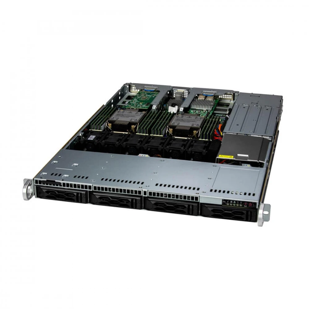 Сервер Supermicro VFG-SYS-611C-TN4R-1255 1U Rack, Xeon 6530, 2100 МГц, 32, 160, 1 x 32 ГБ, LFF 3.5", 4, 1x 480 ГБ