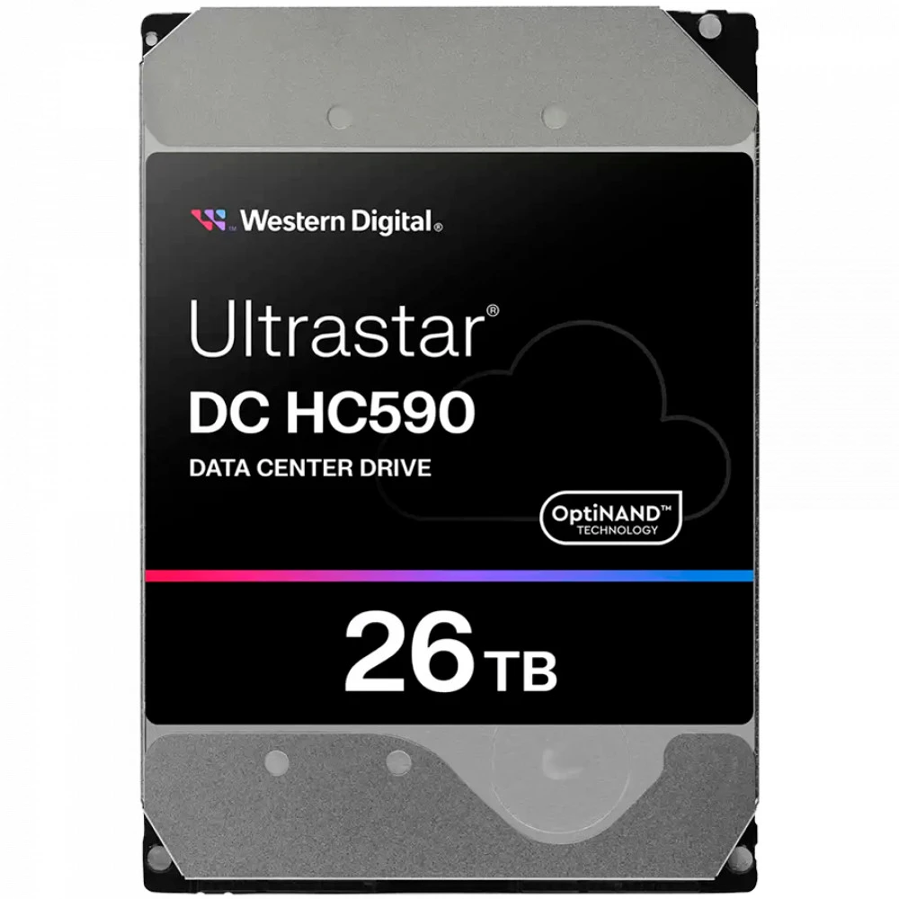 Серверный жесткий диск Western Digital ULTRASTAR DC HC590 (WUH722626ALE6L4) 3,5 LFF, 26 ТБ, SATA