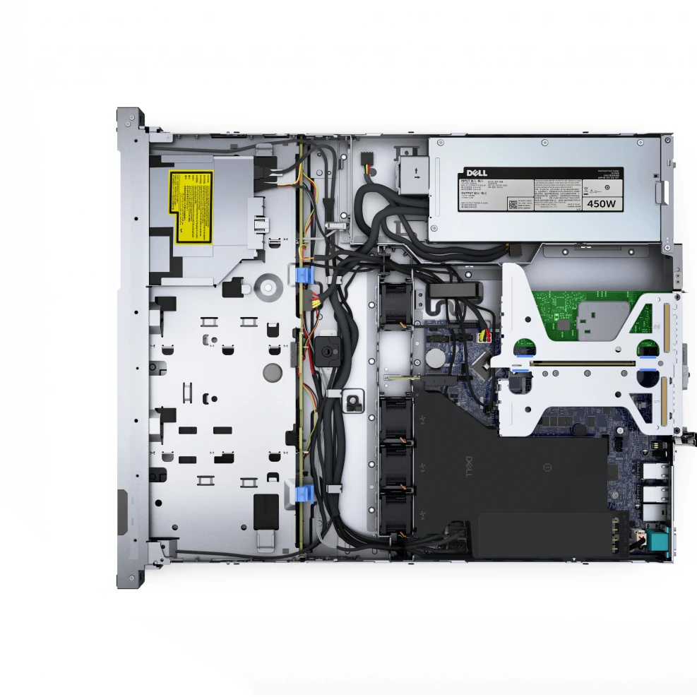 Сервер Dell PowerEdge R250 Server 210-BBOP_RRC2 1U Rack, Xeon E-2324G, 3100 МГц, 4, 8, 1 x 16 ГБ, LFF 3.5", 4, 1x 1 ТБ