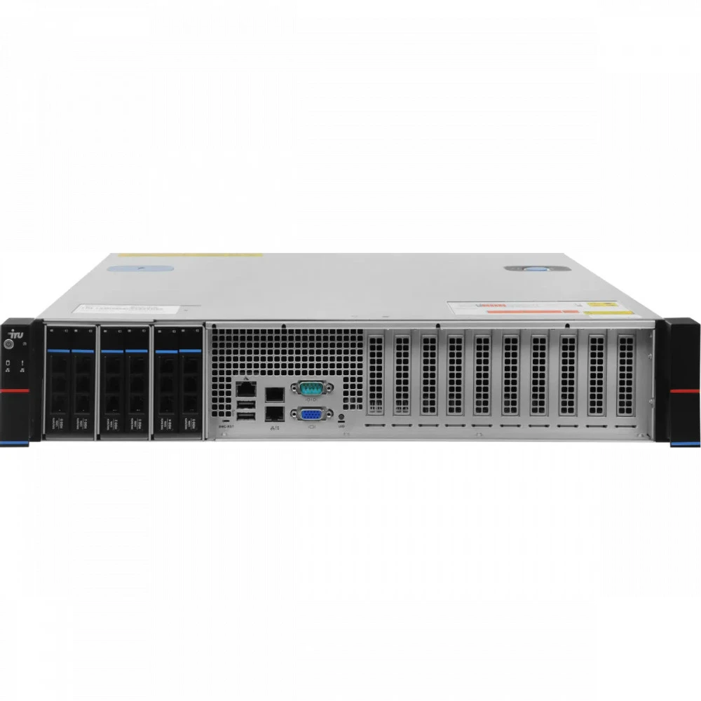 Сервер iRU Rock G2206IG3, 2U 2138950 2U Rack, Xeon Silver 4309Y, 2800 МГц, 8, 12, 2 x 32 ГБ, SFF 2.5", 6