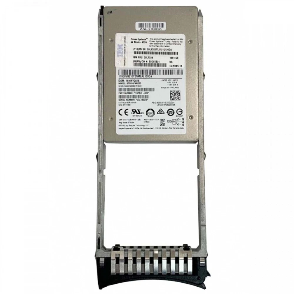Серверный жесткий диск IBM 00LY338 2,5 SFF, 1.55 ТБ, SAS