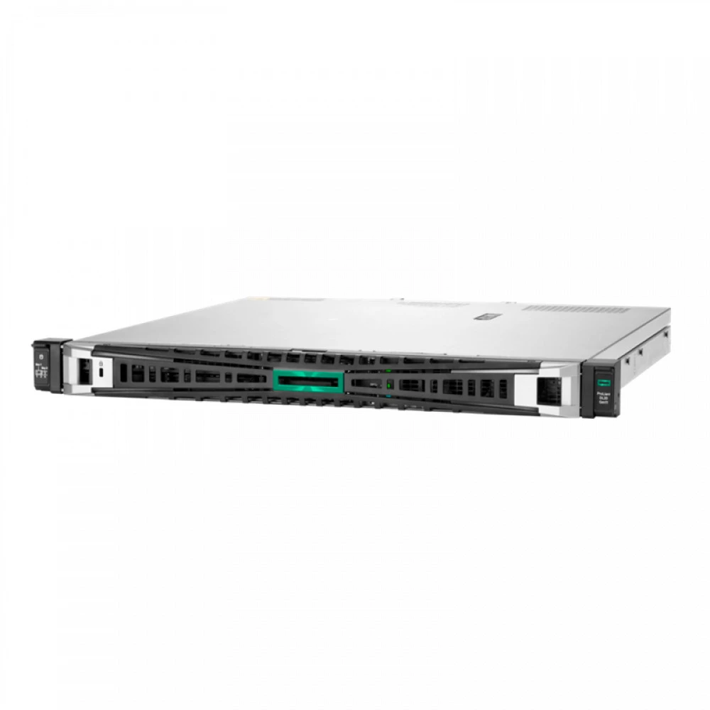 Сервер HPE DL20 Gen11 P87466-425 1U Rack, Xeon 6333P, 3100 МГц, 6, 18, 1 x 32 ГБ, SFF 2.5", 4, 2x 480 ГБ