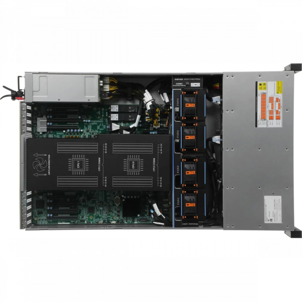 Сервер iRU Rock g2212ig5 2154398 2U Rack, Xeon Silver 4410Y, 2000 МГц, 12, 30, 2 x 32 ГБ, SFF 2.5" + LFF  3.5", 14