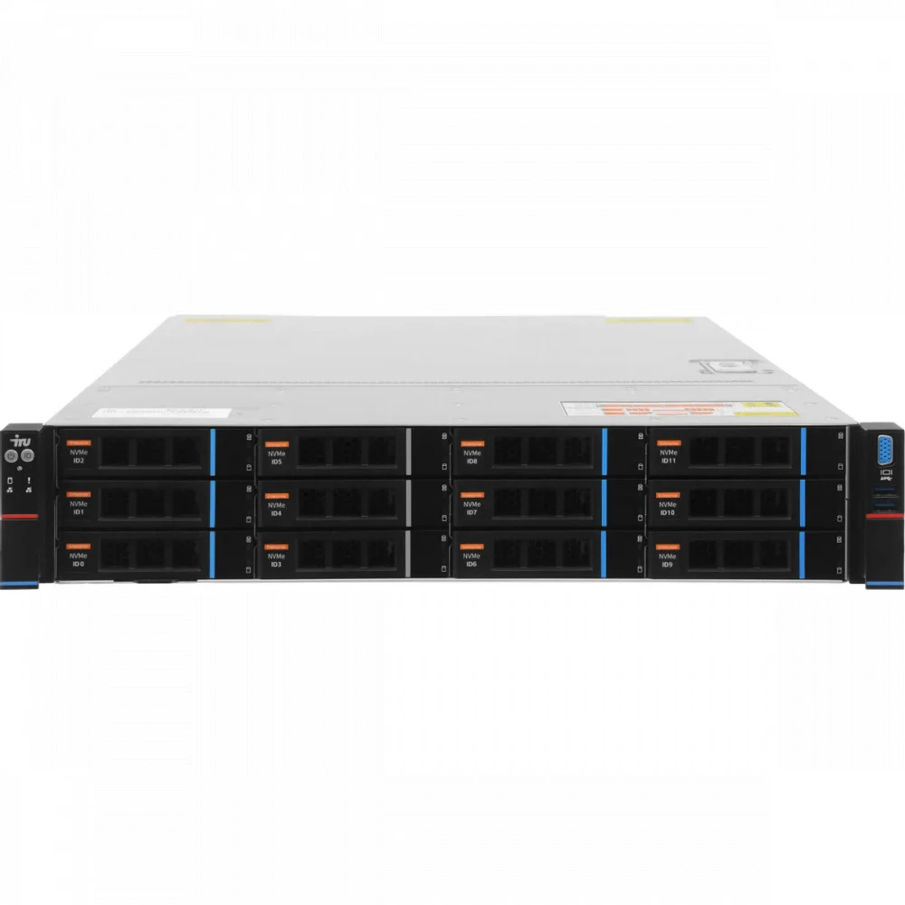 Сервер iRU Rock g2212ig5 2154398 2U Rack, Xeon Silver 4410Y, 2000 МГц, 12, 30, 2 x 32 ГБ, SFF 2.5" + LFF  3.5", 14
