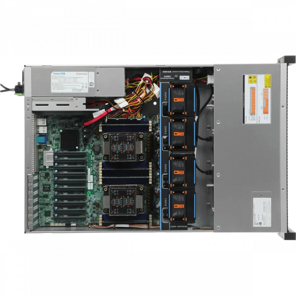 Сервер iRU Rock G2208IG3 2156162 2U Rack, Xeon Gold 6326, 2900 МГц, 16, 24, 2 x 32 ГБ, SFF 2.5" + LFF 3.5", 10, 2x 480 ГБ, 2x 2 ТБ