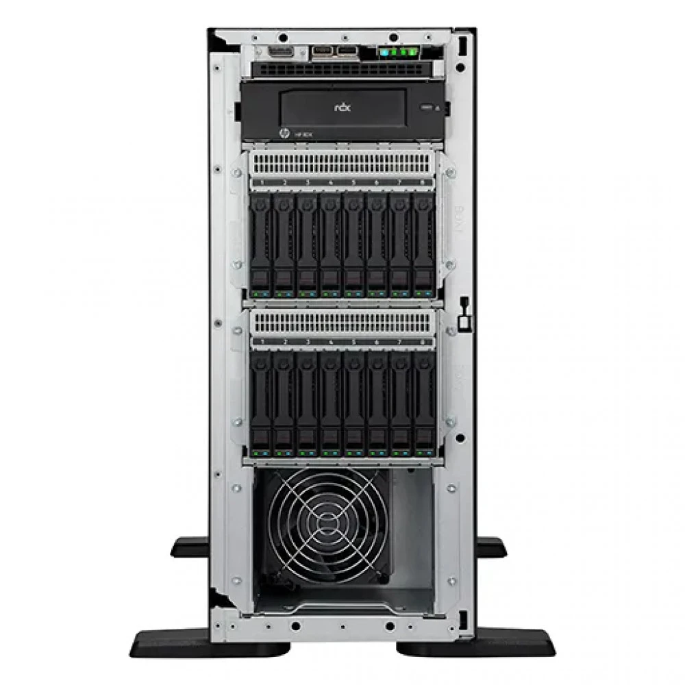 Сервер HPE ML110 Gen11 P83112-425 Tower, Xeon Silver 4514Y, 2000 МГц, 16, 30, 2 x 32 ГБ, SFF 2.5", 8, 2x 480 ГБ