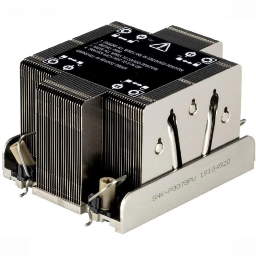 Аксессуар для сервера Supermicro Радиатор SuperMicro 2U Passive Wide CPU Heatsink SNK-P0078PW