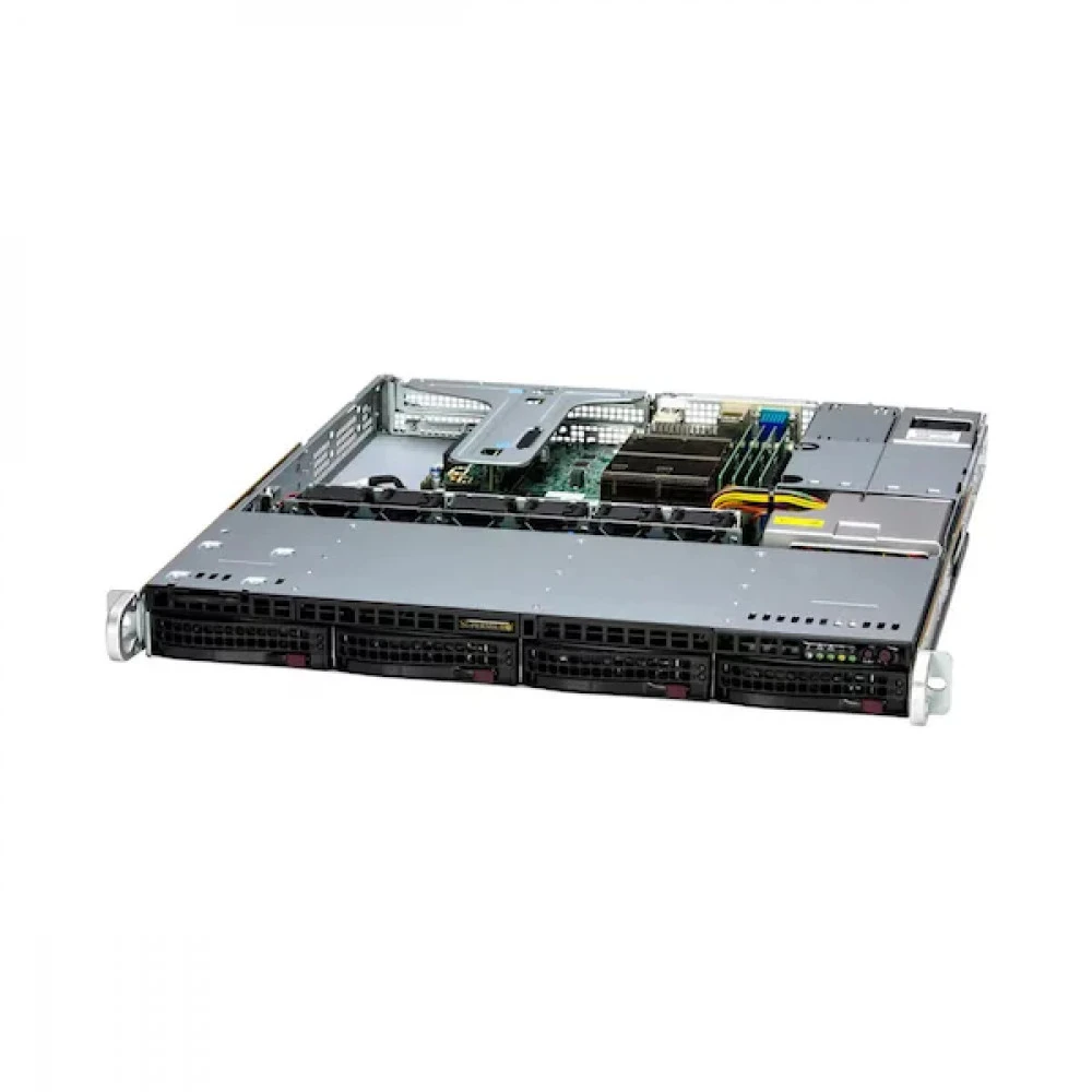 Сервер Supermicro VFG-SYS-511R-M-820 1U Rack, 2700 МГц, 8, 24, 1 x 32 ГБ, LFF 3.5", 4