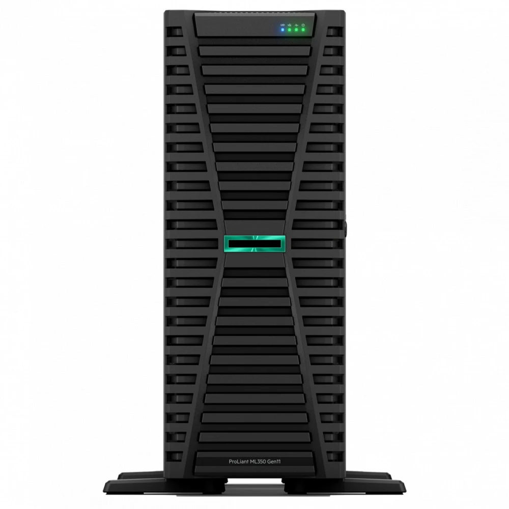 Сервер HPE ProLiant ML350 Gen11 P81779-425 Tower, Intel Xeon Gold 5515+, 3200 МГц, 8, 22.5, 2 x 32 ГБ, SFF 2.5", 8, 2x 480 ГБ