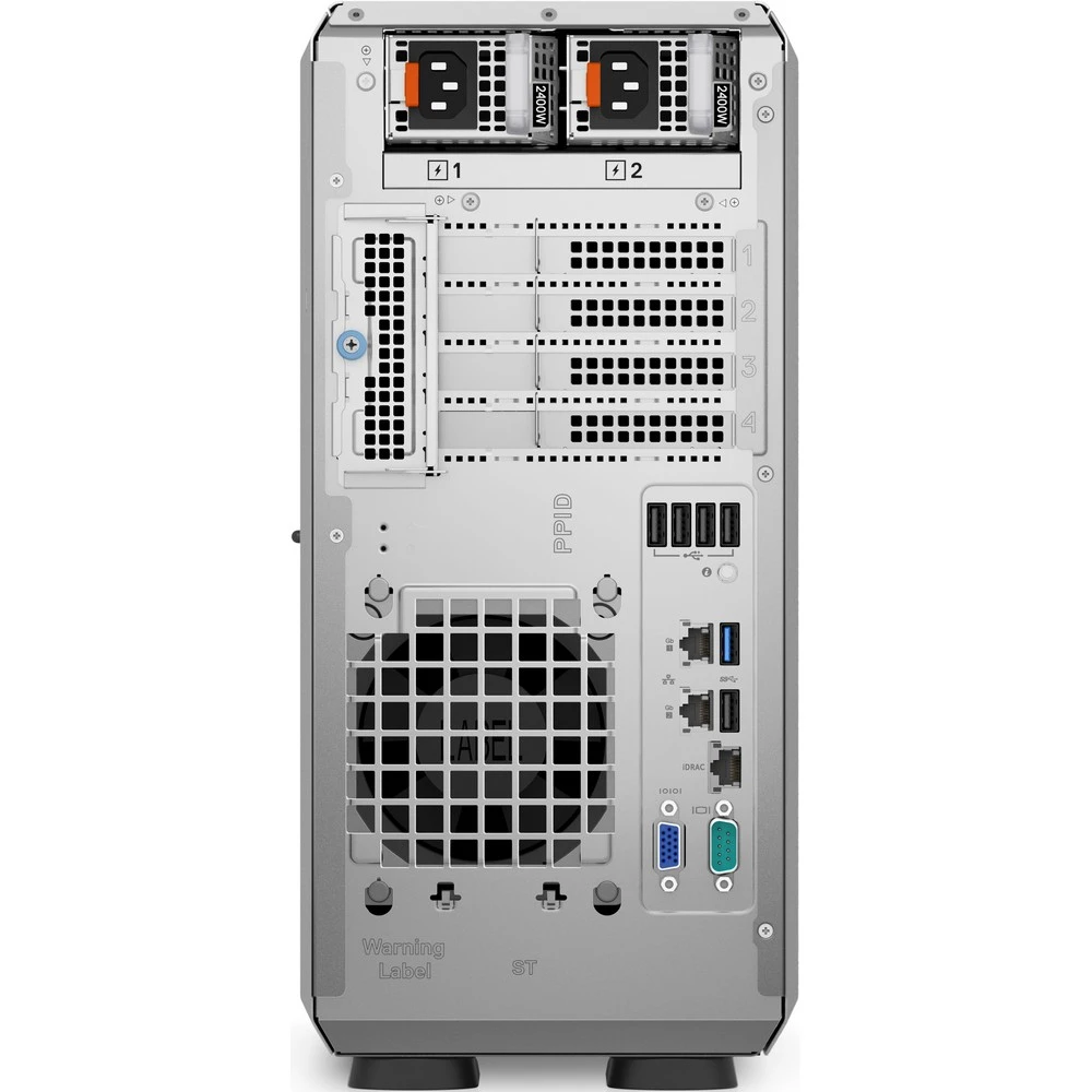 Сервер Dell PowerEdge T350 210-BBSR Tower, Xeon E-2314, 2800 МГц, 4, 8, 1 x 16 ГБ, LFF 3.5", 8, 1x 480 ГБ