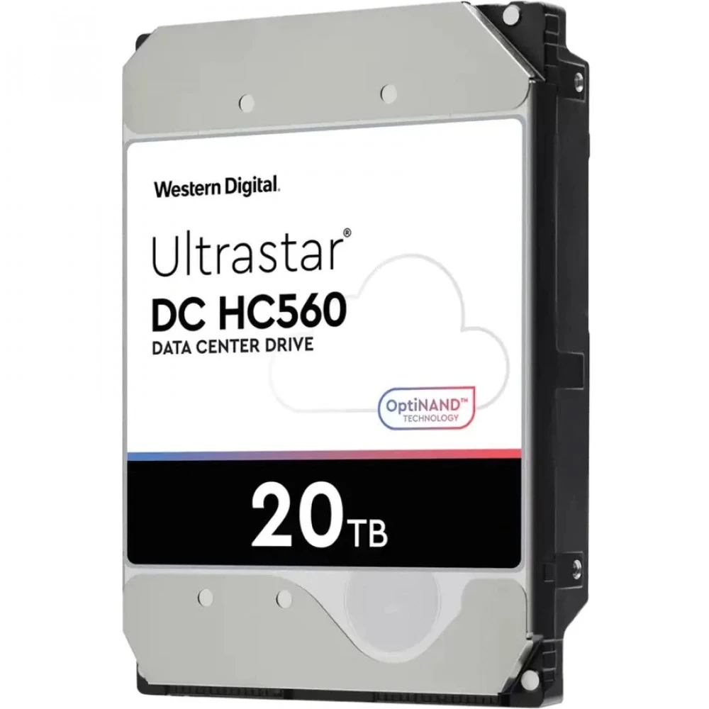 Серверный жесткий диск Western Digital ULTRASTAR DC HC560 WUH722020BL5204 3,5 LFF, 20 ТБ, SAS