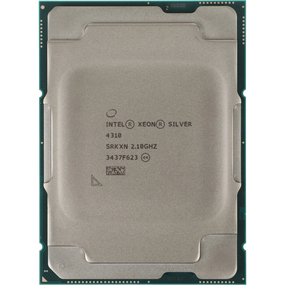 Серверный процессор Intel Xeon Silver 4310 SRKXN 12, 2.1 ГГц, 18