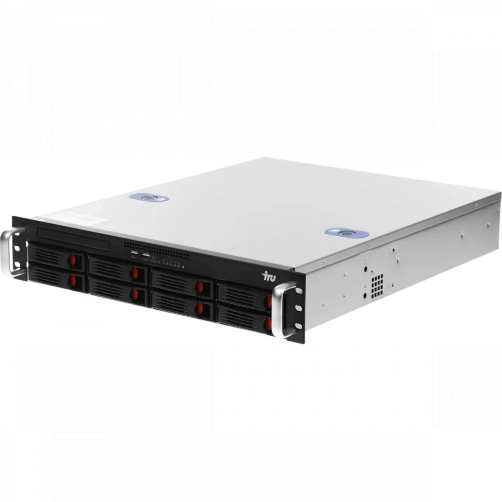 Сервер iRU Rock s2208e, 2U 2159778 2U Rack, Xeon Gold 6130, 2100 МГц, 16, 22, 2 x 16 ГБ, SFF 2.5" + LFF 3.5", 8