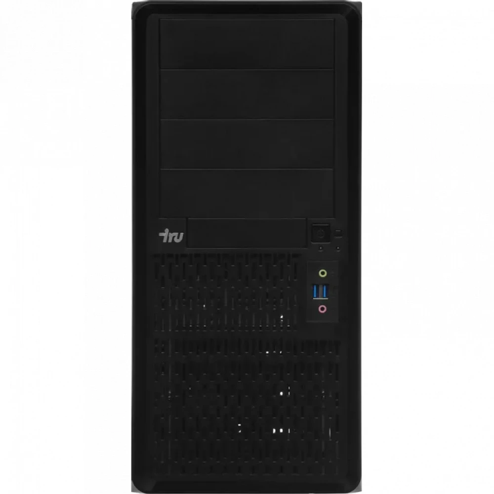 Сервер iRU Rock S9104A 2140240 Tower, AMD Ryzen 5 7600, 3800 МГц, 6, 6, 1 x 16 ГБ, SFF 2.5" + LFF 3.5", 5, 1x 1 ТБ