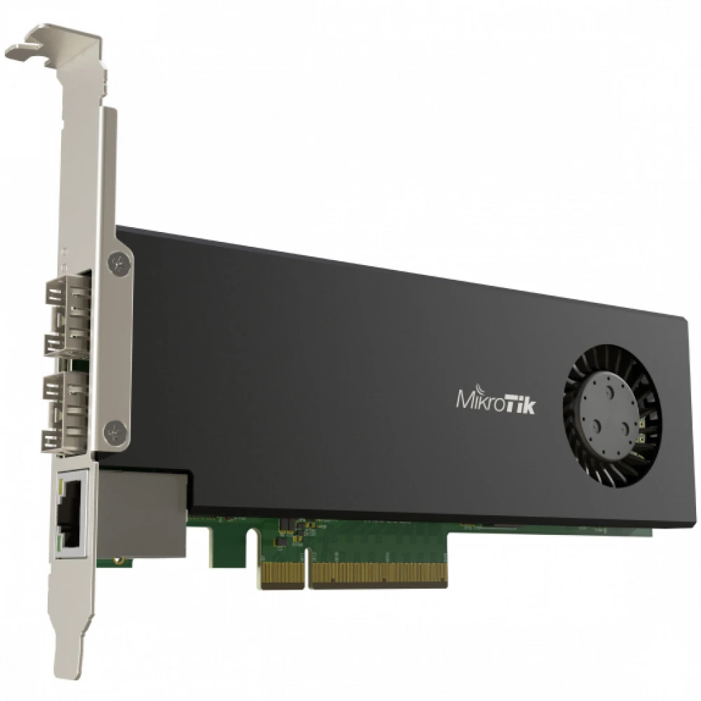 Сетевая карта Mikrotik CCR2004-1G-2XS-PCIe Ethernet (LAN / RJ45) / QSFP28