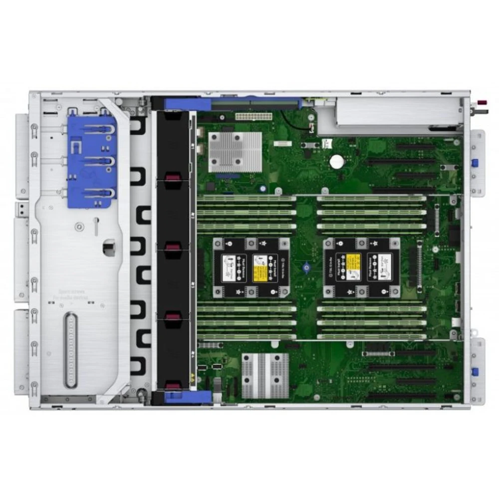Сервер HPE ML350 Gen10 P21786-421/1 Tower, Xeon Bronze 3206R, 1900 МГц, 8, 11, 1 x 64 ГБ, LFF 3.5", 12