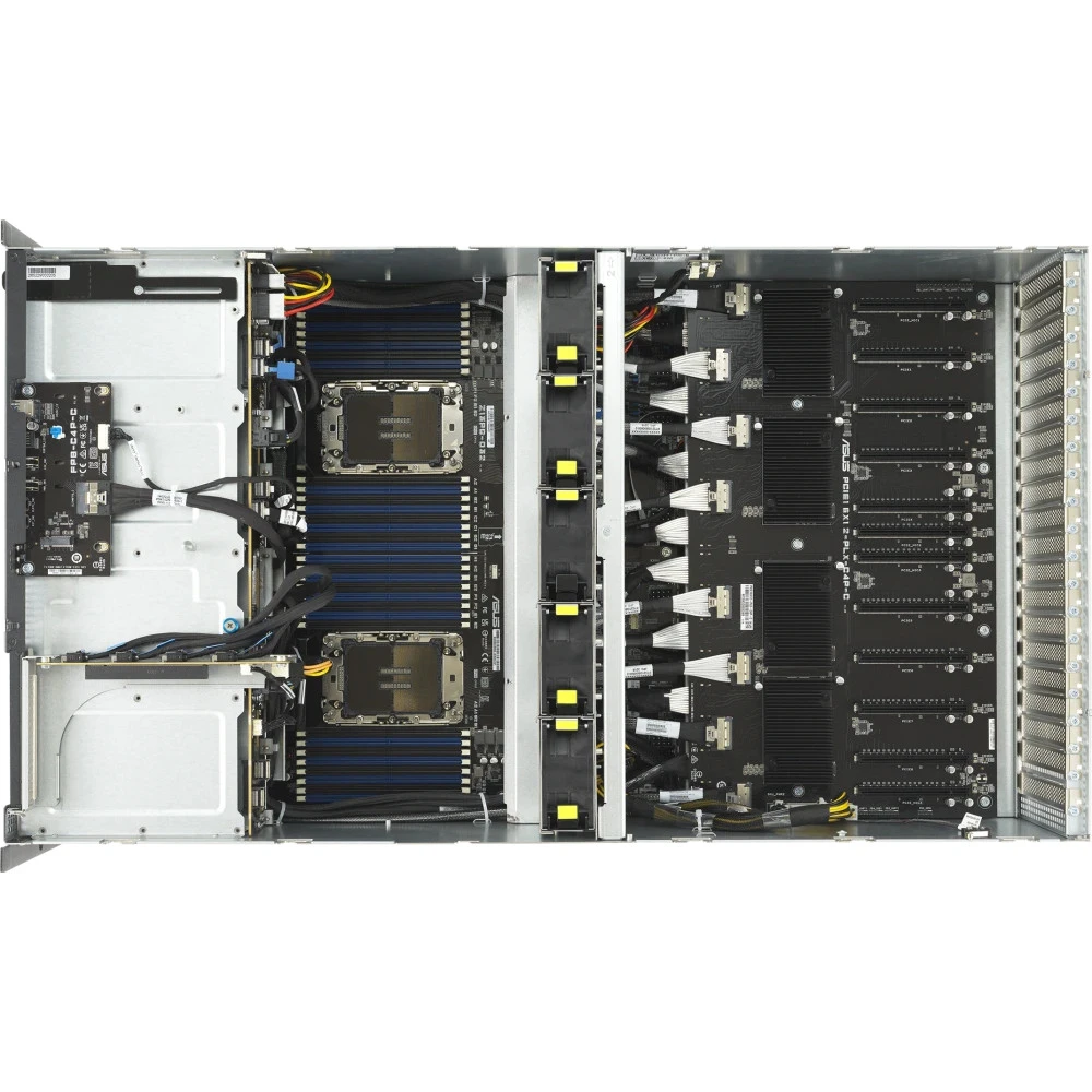 Сервер Asus ESC8000-E11 90SF02I2-M00SJ0 4U Rack, Xeon Platinum 8480+, 2000 МГц, 56, 105, SFF 2.5" + LFF 3.5", 8