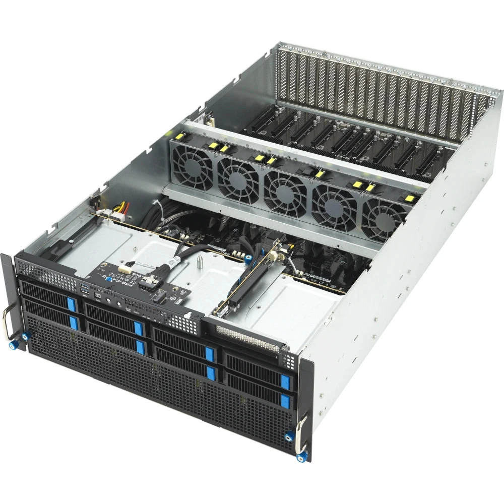 Сервер Asus ESC8000-E11 90SF02I2-M00SJ0 4U Rack, Xeon Platinum 8480+, 2000 МГц, 56, 105, SFF 2.5" + LFF 3.5", 8