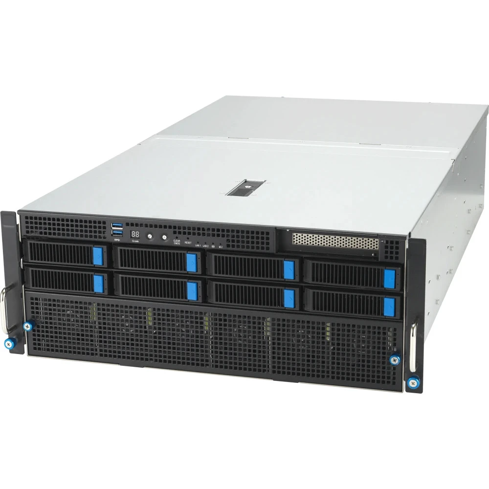 Сервер Asus ESC8000-E11 90SF02I2-M00SJ0 4U Rack, Xeon Platinum 8480+, 2000 МГц, 56, 105, SFF 2.5" + LFF 3.5", 8