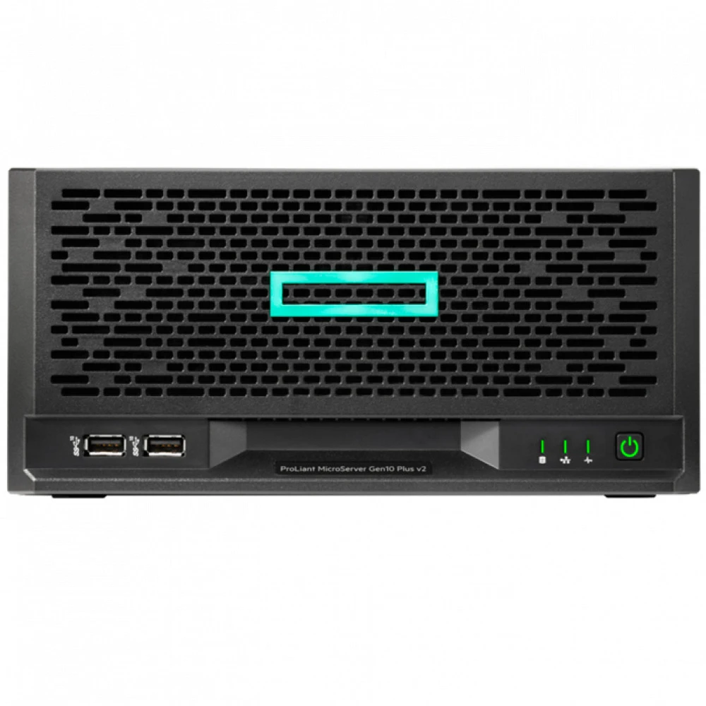 Сервер HPE ProLiant MicroServer Gen10 Plus v2 P54654-421 Ultra Microtower, Xeon E-2314, 2800 МГц, 4, 8, 1 x 16 ГБ, LFF 3.5", 4, 1x 1 ТБ